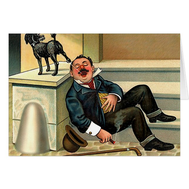 RUDE AWAKENING - Vintage Dog Art (Front Horizontal)