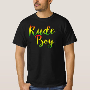 Rude Boy - G00d Vibes Only Rasta Reggae Roots Tee
