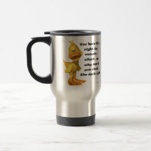 Rude Duck Travel Mug