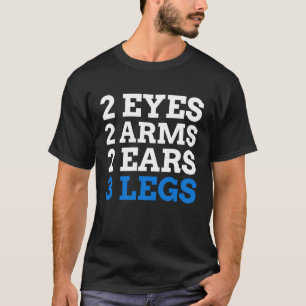 Rude For Husband Funny Third Leg T-Shirt