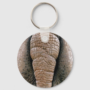 Rude Funny Rhino Bottom Custom Key Chain