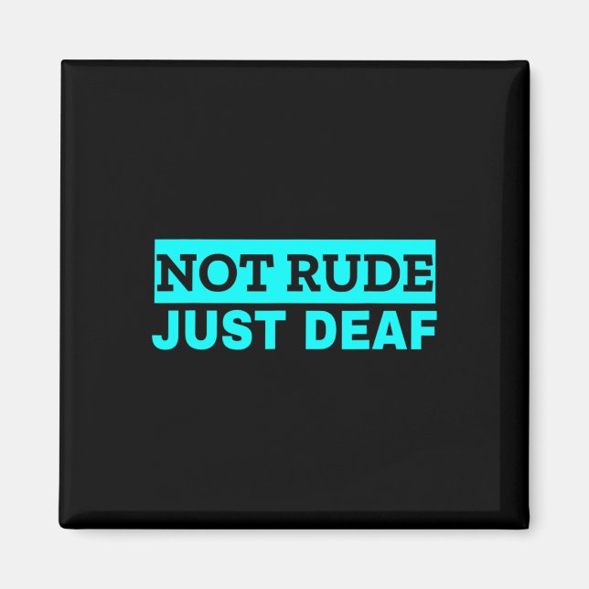 Rude  magnet (Front)