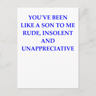rude postcard