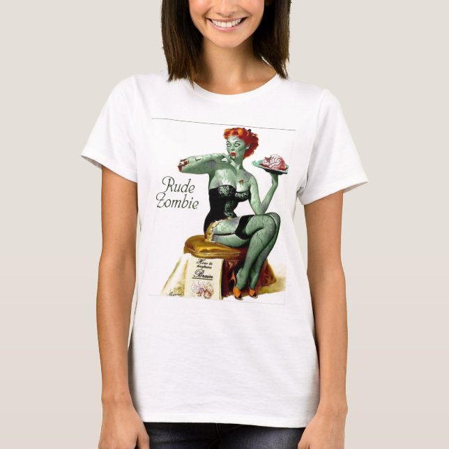 Rude Zombie "The First Bite" T-Shirt (Front)