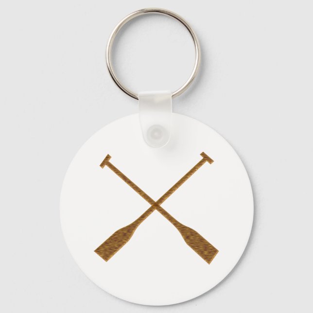 Ruder Oars Key Ring (Front)