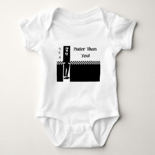 RUDER THAN YOU. BABY BODYSUIT