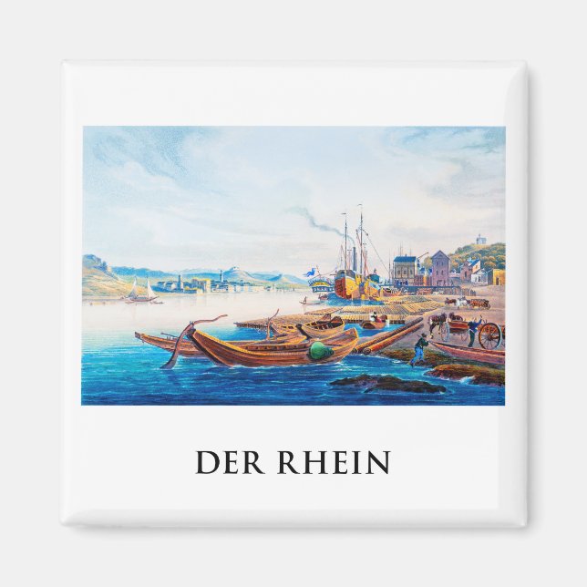 Rüdesheim, Germany 01C Magnet (Front)