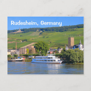 Rudesheim, Germany: Cruise boat Postcard