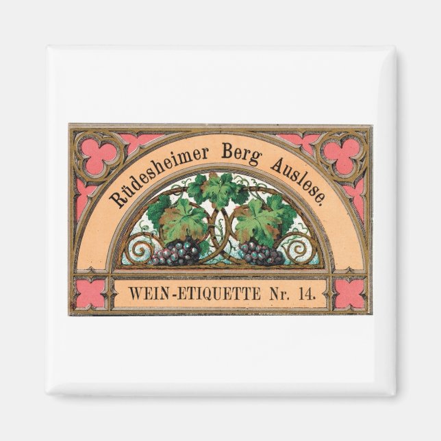 Rudesheimer Berg Auslese Magnet (Front)