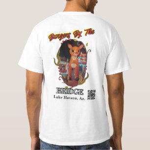 Rudolf at Burger's by the bridge Lake Havasu, Az;  T-Shirt