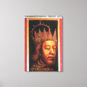 Rudolf IV, Emperor of Austria and Tyrol , c.1360 Canvas Print