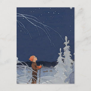 Rudolf Koivu “The Boy and the Star” Postcard