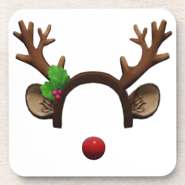 Rudolph Coasters, Set of Six Coaster (Front)