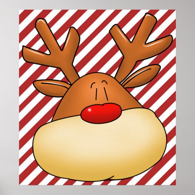 rudolph head poster (Front)