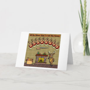 Rudolph Holiday Card