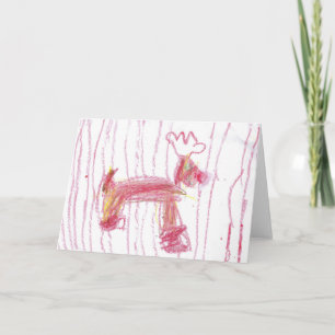 Rudolph Holiday Card