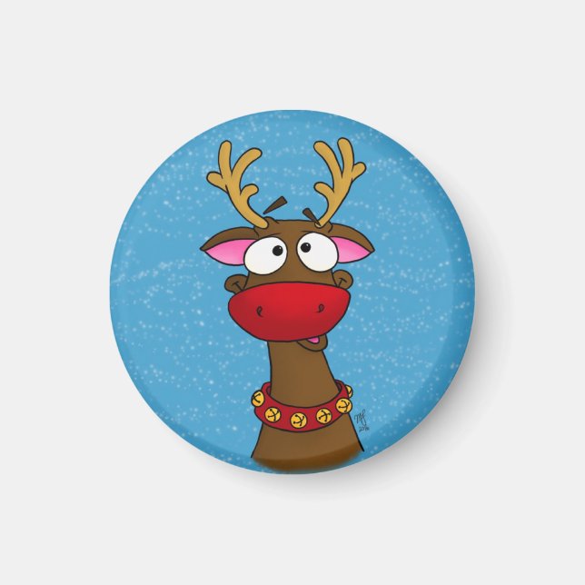 Rudolph, magnet (Front)