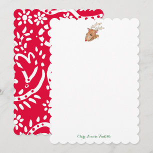 Rudolph Personalised Notes