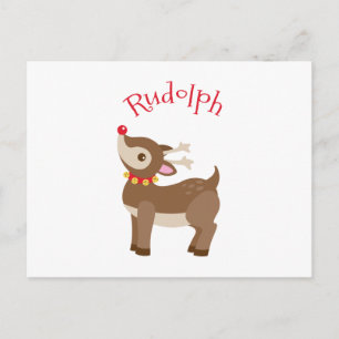 Rudolph Postcard