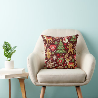 Rudolph Reindeer Cushion