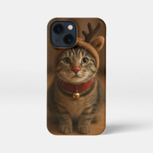 Rudolph the Cat iPhone 13 Mini Case
