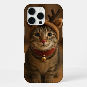 Rudolph the Cat iPhone 16 Pro Max Case