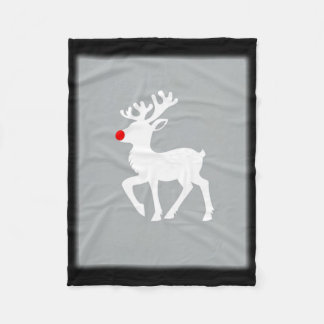 Rudolph The Red Nose Reindeer Fleece Blanket