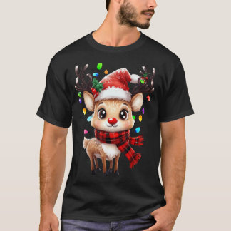 Rudolph The Red Nose Reindeer For Kids T-Shirt