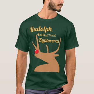 Rudolph The Red Nosed Kyptoceras T-Shirt