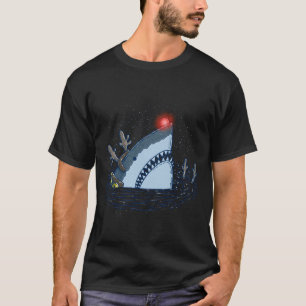 Rudolph The Shark - Funny Christmas Long Sleeve T-Shirt