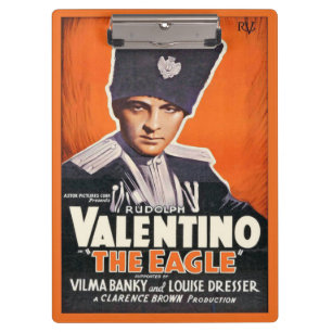 Rudolph Valentino Film Poster Clipboard