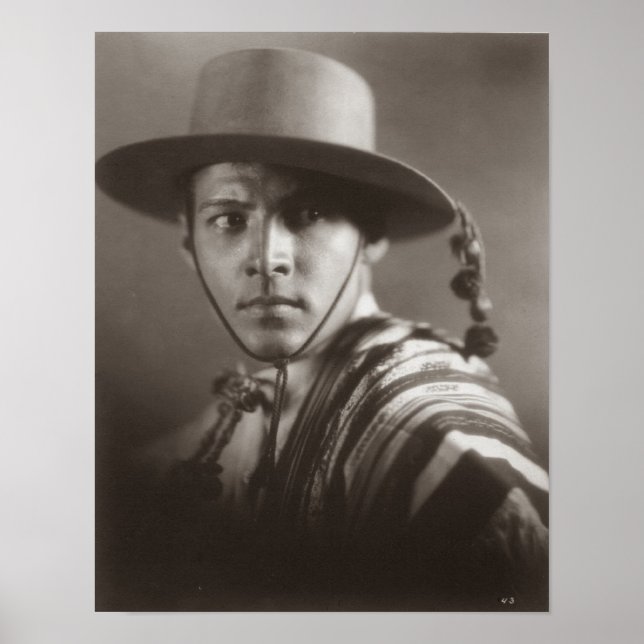 Rudolph Valentino Matte Poster (Front)