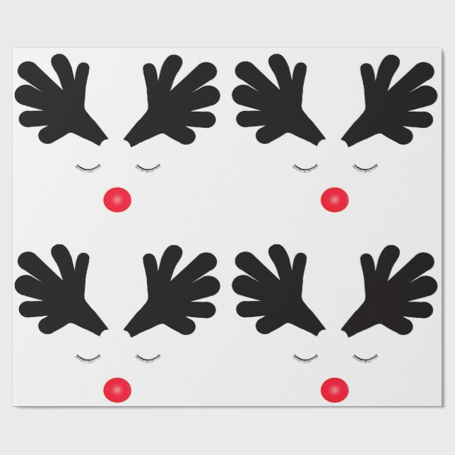 Rudolph Wrapping Paper (Flat)