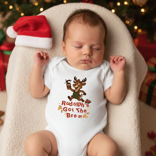 Rudolph's Brew Baby Bodysuit