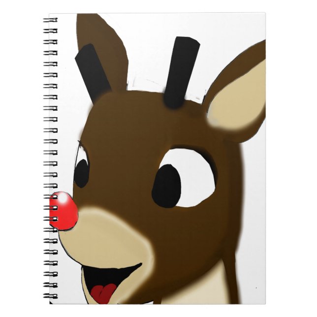 Rudulph the Reindeer Notebook (Front)