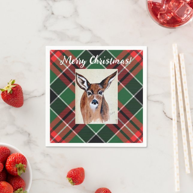 Rudy Christmas Napkins (Insitu)