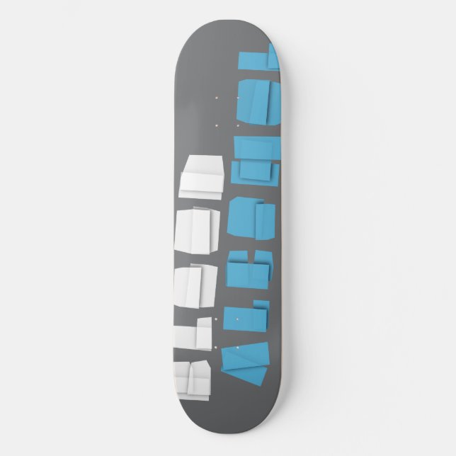 Rudy Grey Skateboard (Front)