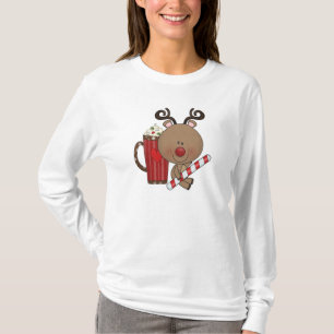 Rudy Reindeer With Cocoa T-Shirt