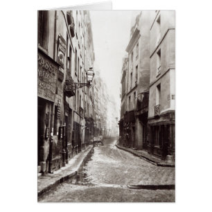 Rue Aumaire, from the Rue Volta, Paris, 1858-78