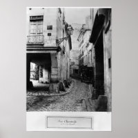 Rue Chanoinesse, from rue des Chantres, Paris