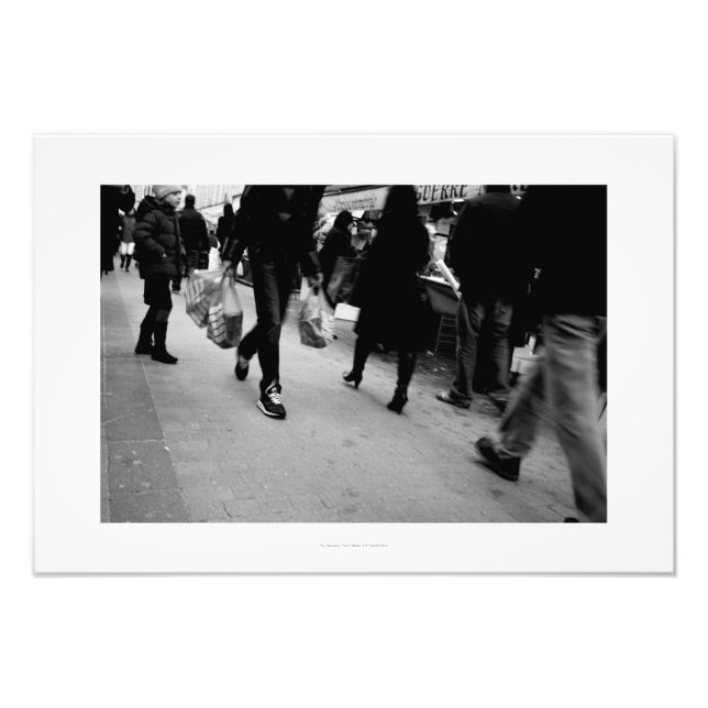 Rue Daguerre Paris Homage to Agnes Varda 3 Print (Front)