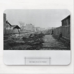 Rue d'Alesia, from rue d'Orleans, Paris, 1858-78 Mouse Pad