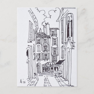 Rue de la Masse | Aix en Provence, France Postcard