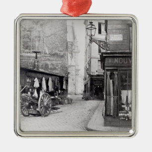 Rue de la Montagne Sainte-Genevieve Metal Tree Decoration