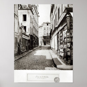 Rue de l'Arbalete Poster