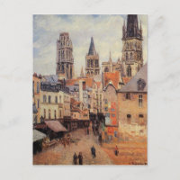 Rue de l'epicerie at Rouen, on a Grey Morning