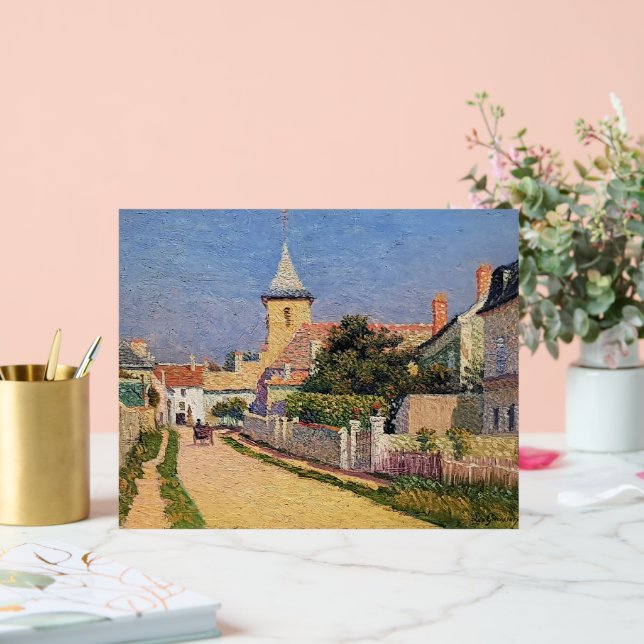 Rue de Moustier a Thorigny, fine art, Acrylic Sign (Wedding)