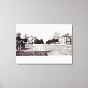 Rue d'Enfer, from the road to Orleans Canvas Print