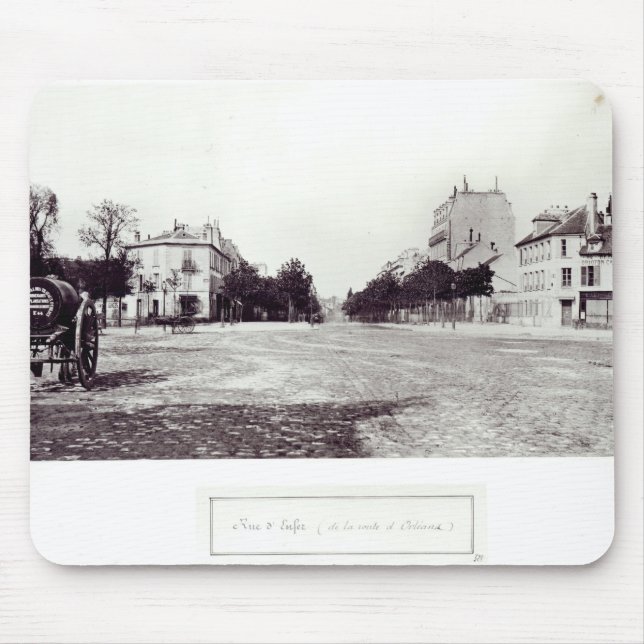 Rue d'Enfer, from the road to Orleans Mouse Pad (Front)