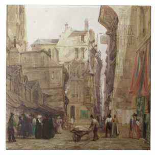 Rue des Pretes, St. Germain L'Auxerrois, Paris Tile